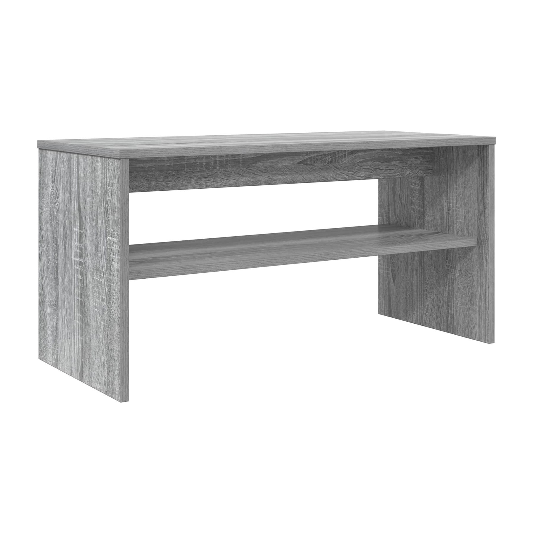 Meuble TV HELLOSHOP26 Meuble TV rectangulaire moderne rangemen