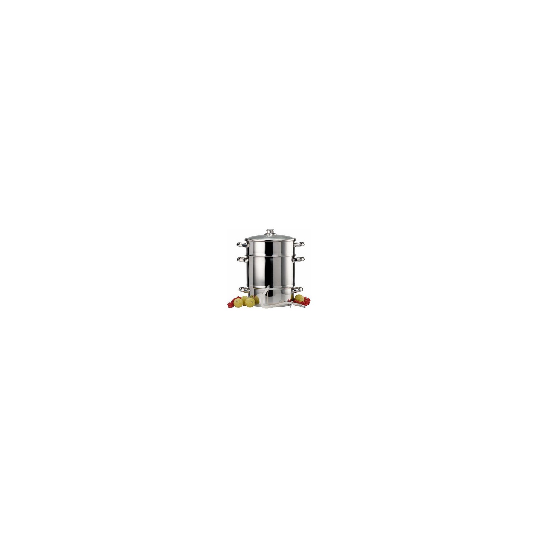 Cuiseur vapeur BAUMALU Extracteur de jus en inox diam26cm