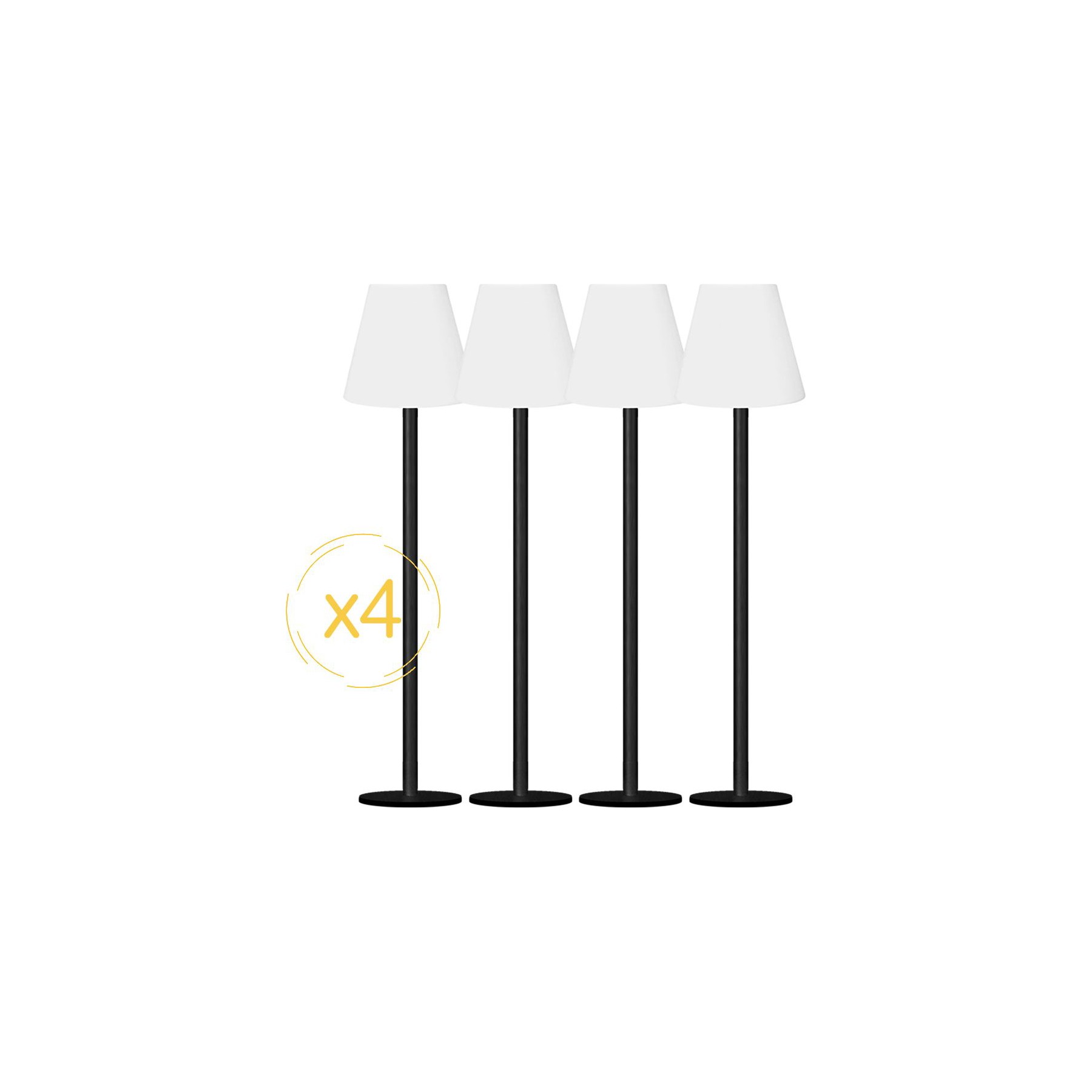 Lampe solaire EZILIGHT EZIlight® Solar lamp xl x4