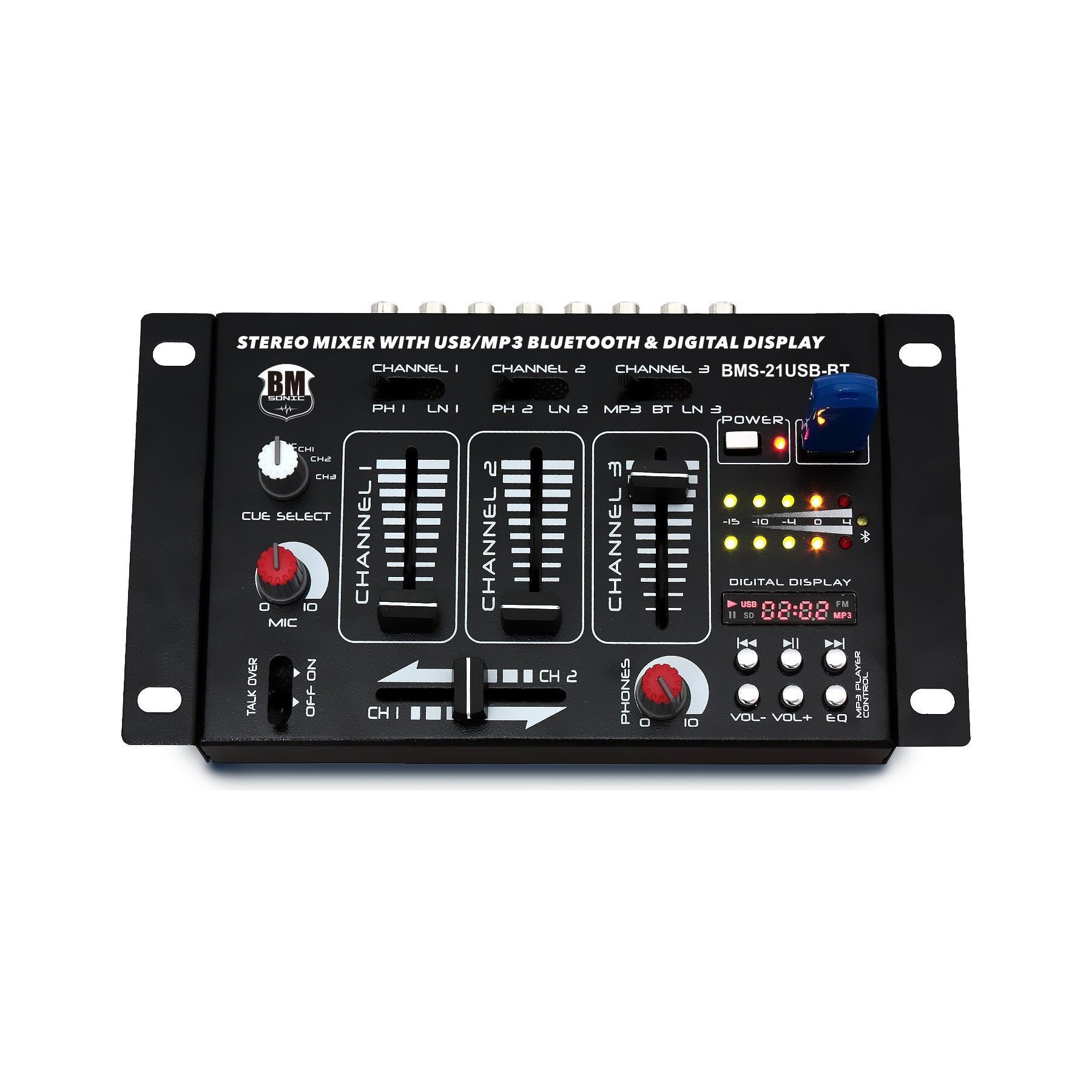 Table de mixage BM SONIC Table de mixage Sono DJ BM SONIC BMS-21U