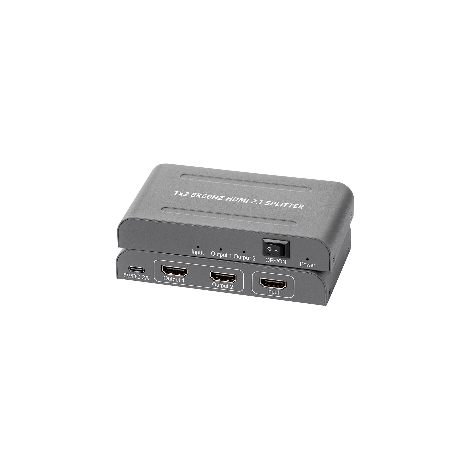 KIMEX Splitter HDMI 2.1, 1 entrée / 2 sorties