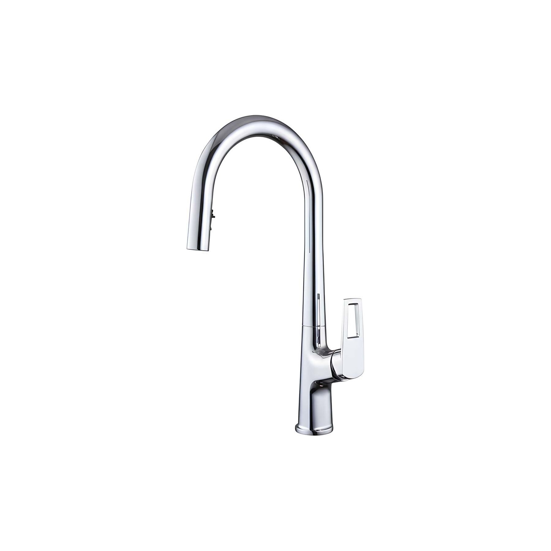 Robinet AVIZAR Encastré Extensible Bec Haut Double Mode
