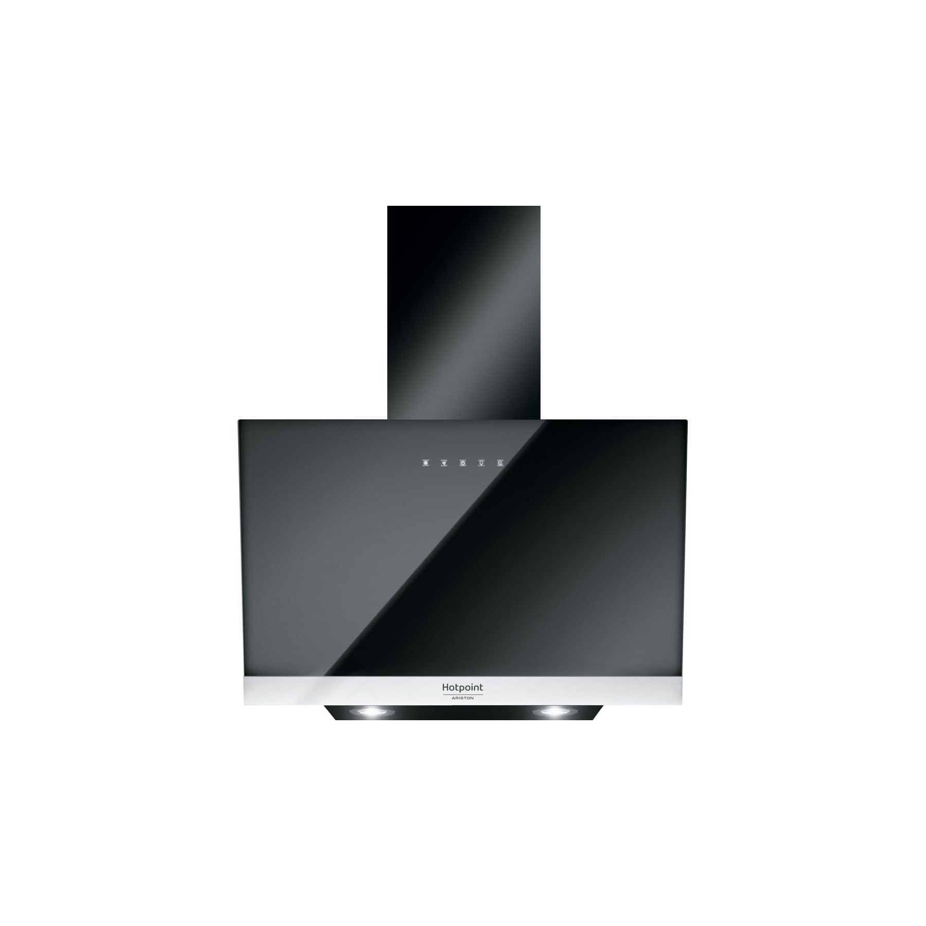 Hotte décorative murale inclinée HOTPOINT HHVP8.7FLTK