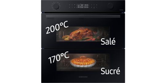 Four pyrolyse Samsung NV7B4550UAB Design Premium