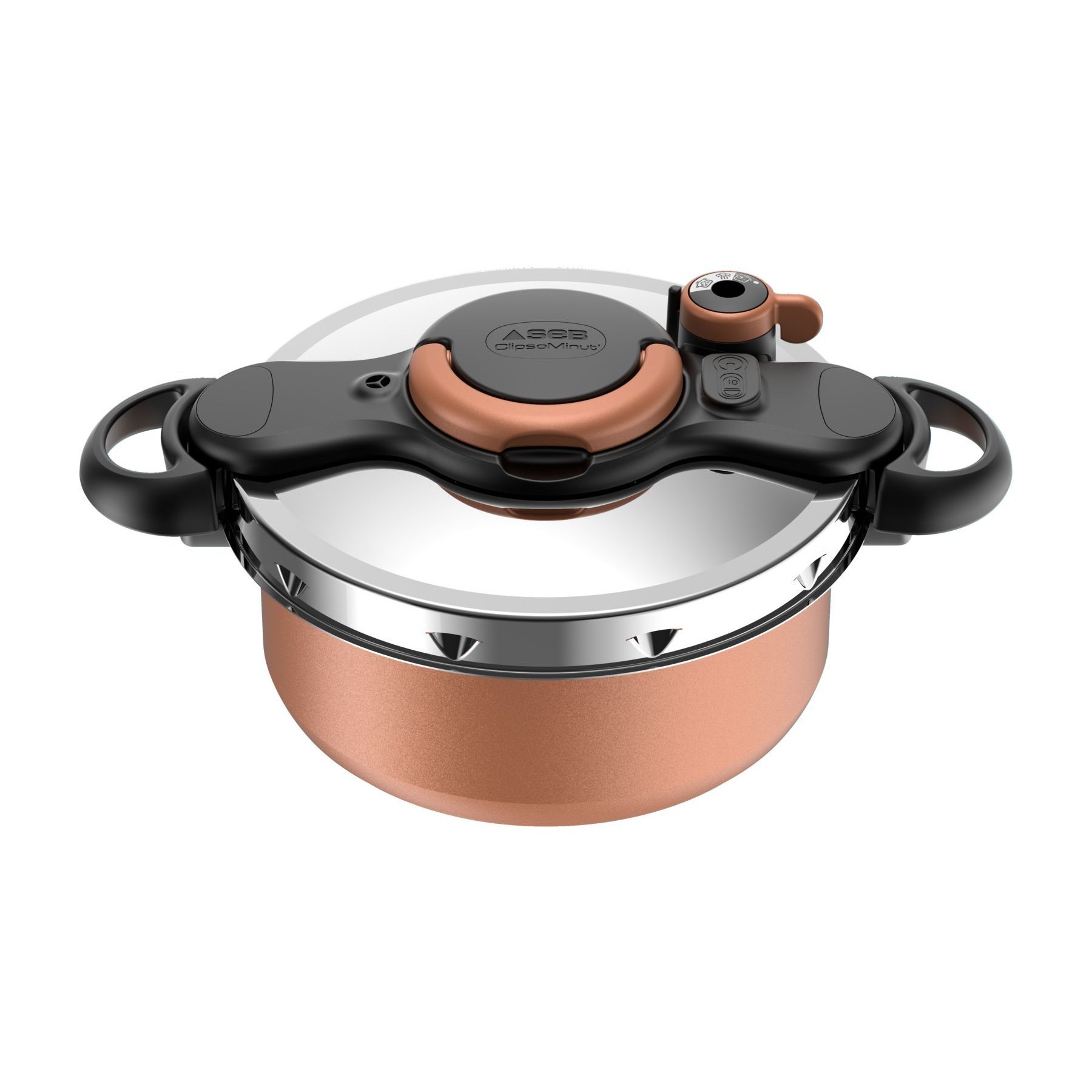 Autocuiseur SEB ClipsoMinut Duo Copper 5L P4705101