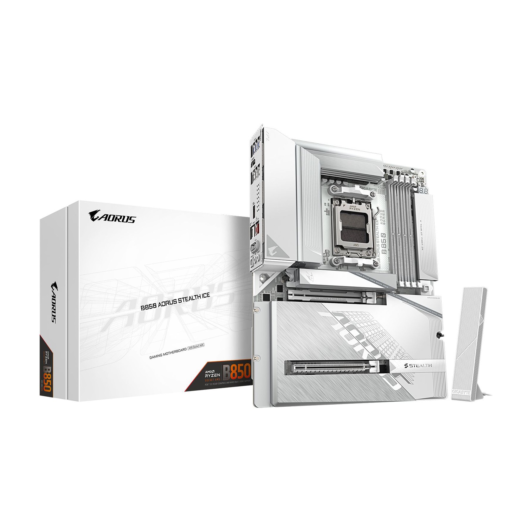Carte mère GIGABYTE Gigabyte B850 AORUS STEALTH ICE