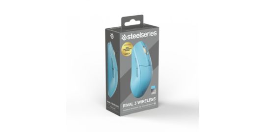 Souris Gamer Sans Fil STEELSERIES Rival 3 WL Gen 2 Aqua