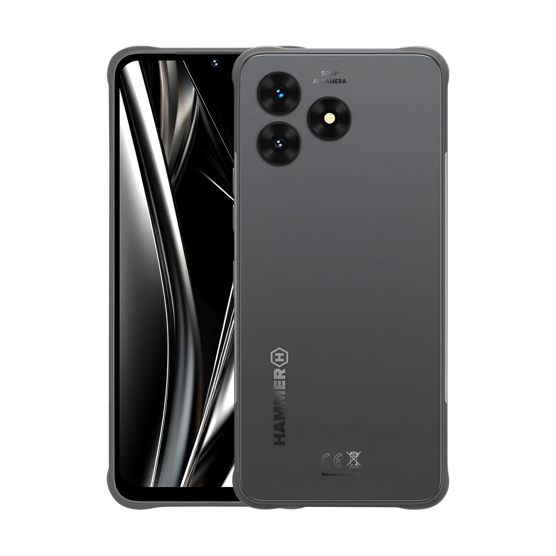 Smartphone HAMMER Téléphone Blade Va 5G Antichoc Étanche