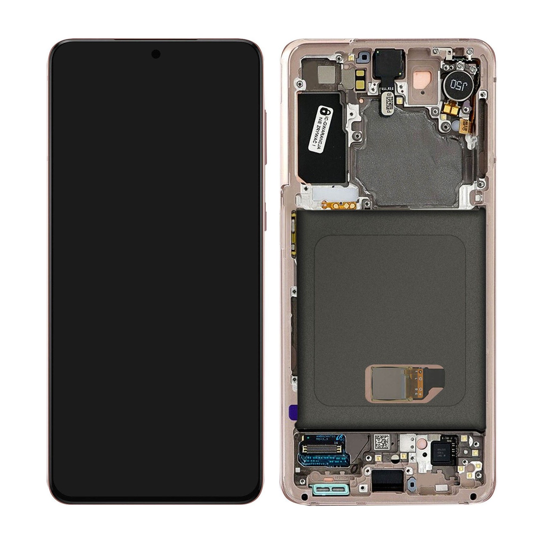 Pièce détachée SAMSUNG Écran LCD Samsung Galaxy S21 Rose