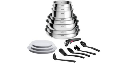 Batterie de cuisine TEFAL Cook Eat 17pcs
