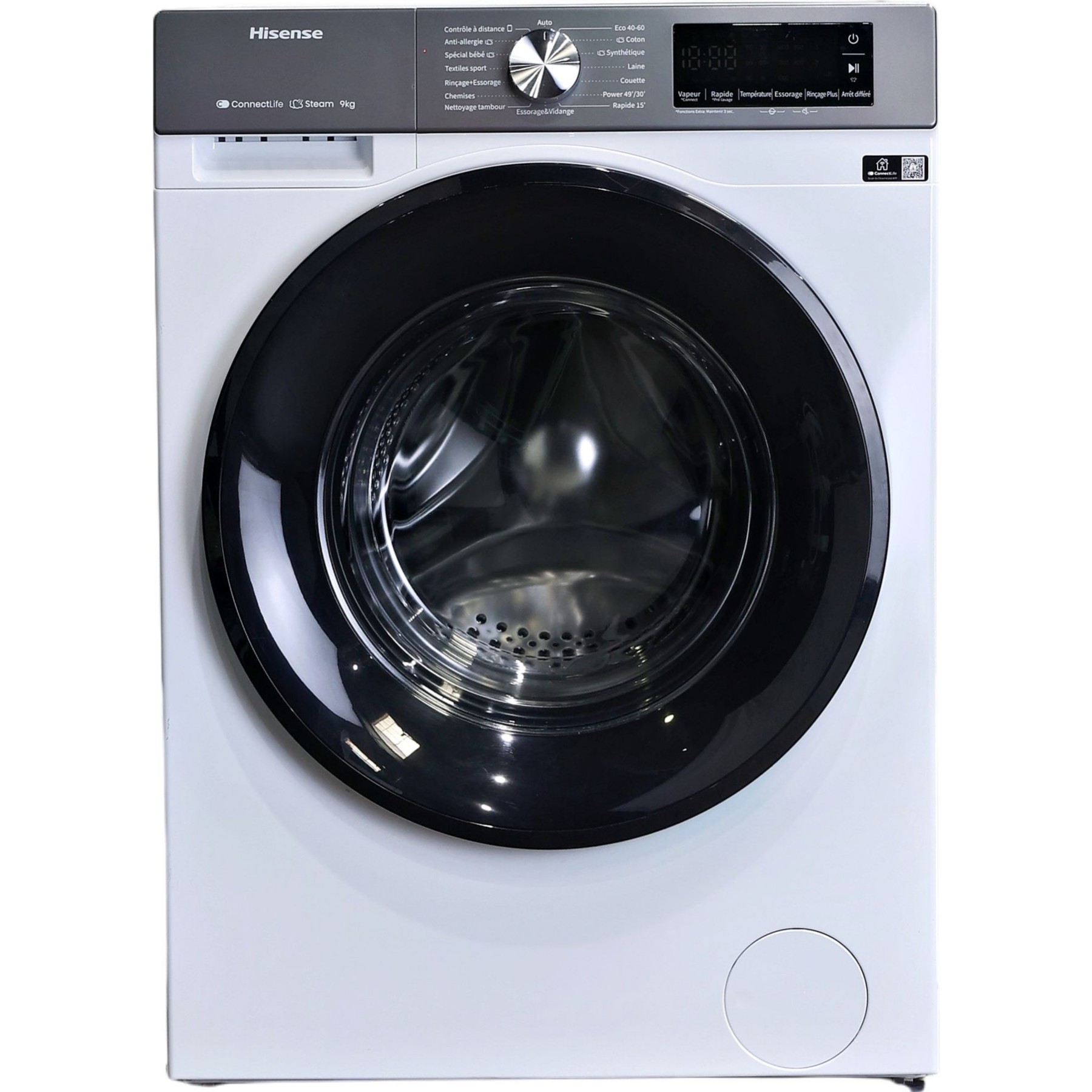 Lave linge hublot HISENSE W9043BWS3S