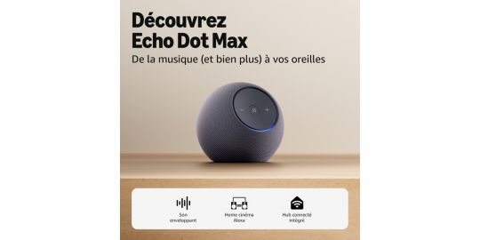 Assistant vocal AMAZON Echo Dot Max - Graphite