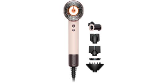 Sèche cheveux DYSON Supersonic Nural cheveux raides à ondulés rose céramique