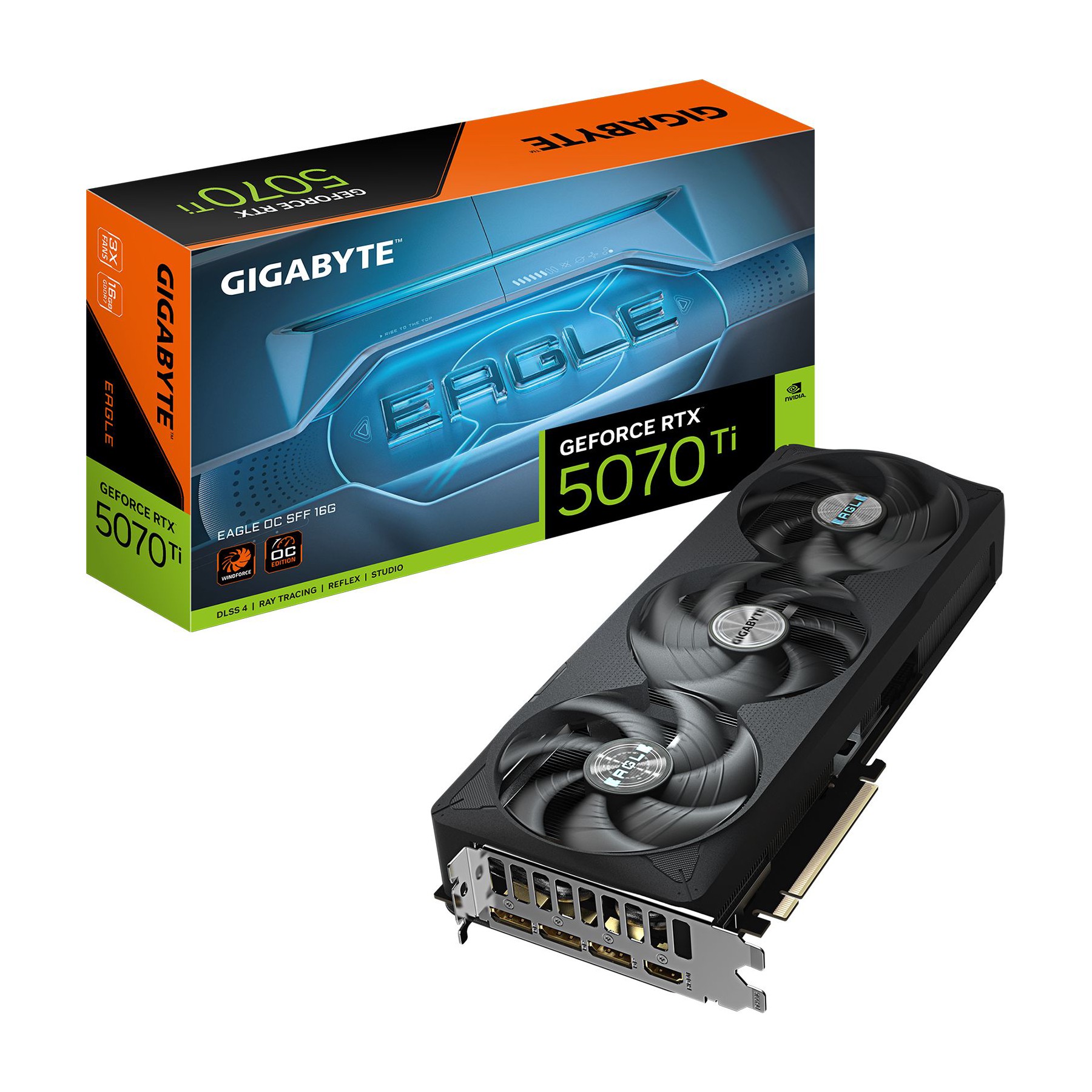 Carte graphique GIGABYTE Gigabyte GeForce RTX 5070 Ti EAGLE OC SF