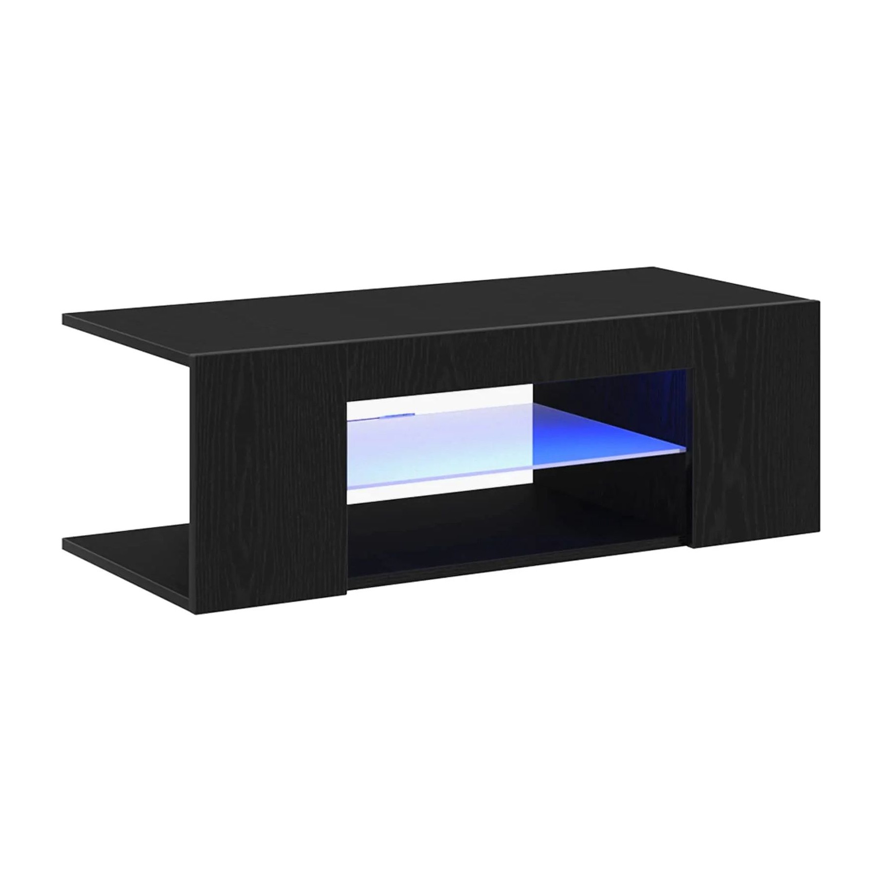 Meuble TV HELLOSHOP26 Meuble TV moderne 90 x 39 x 30 cm pratiq