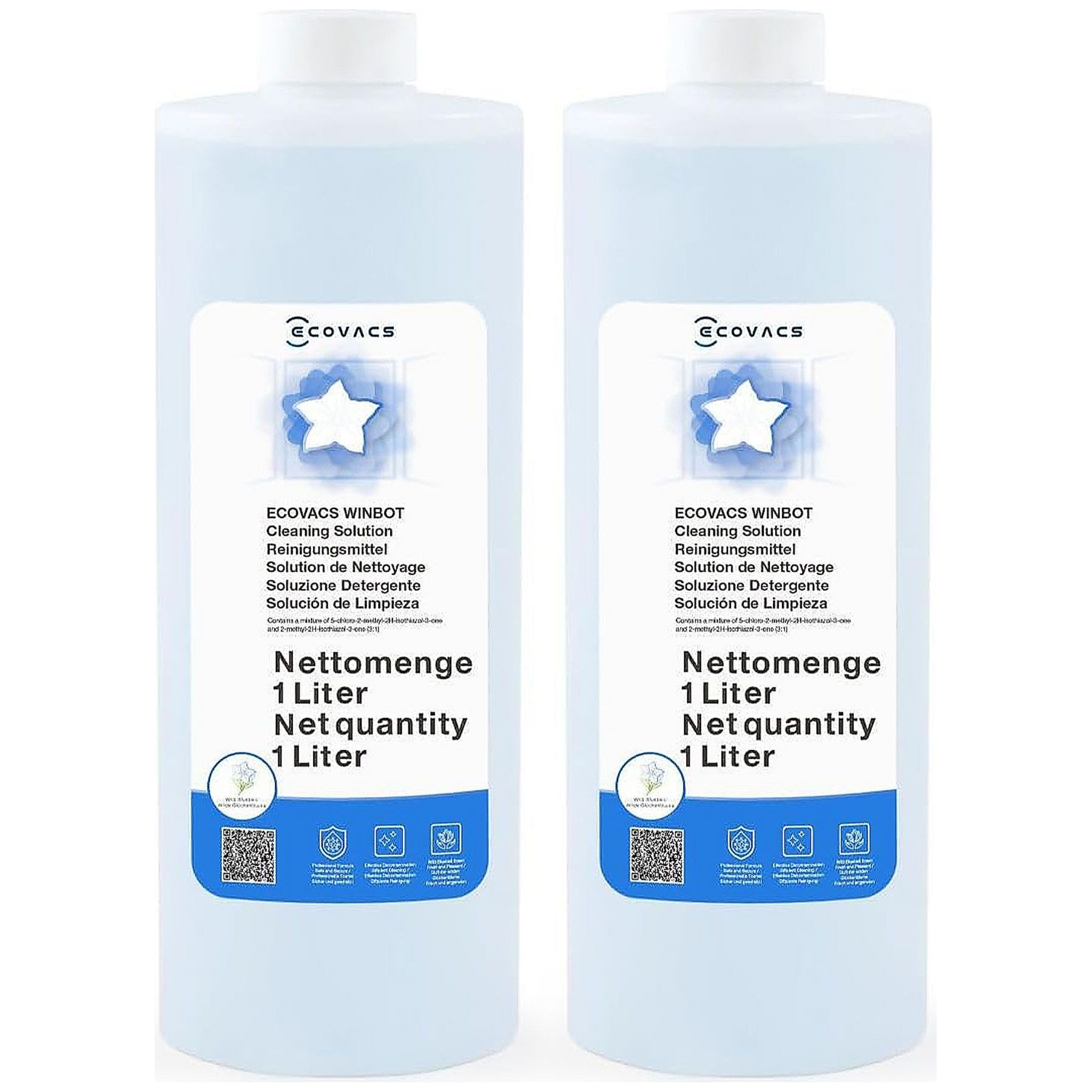 Détergent ECOVACS Nettoyage vitres concentré 2L