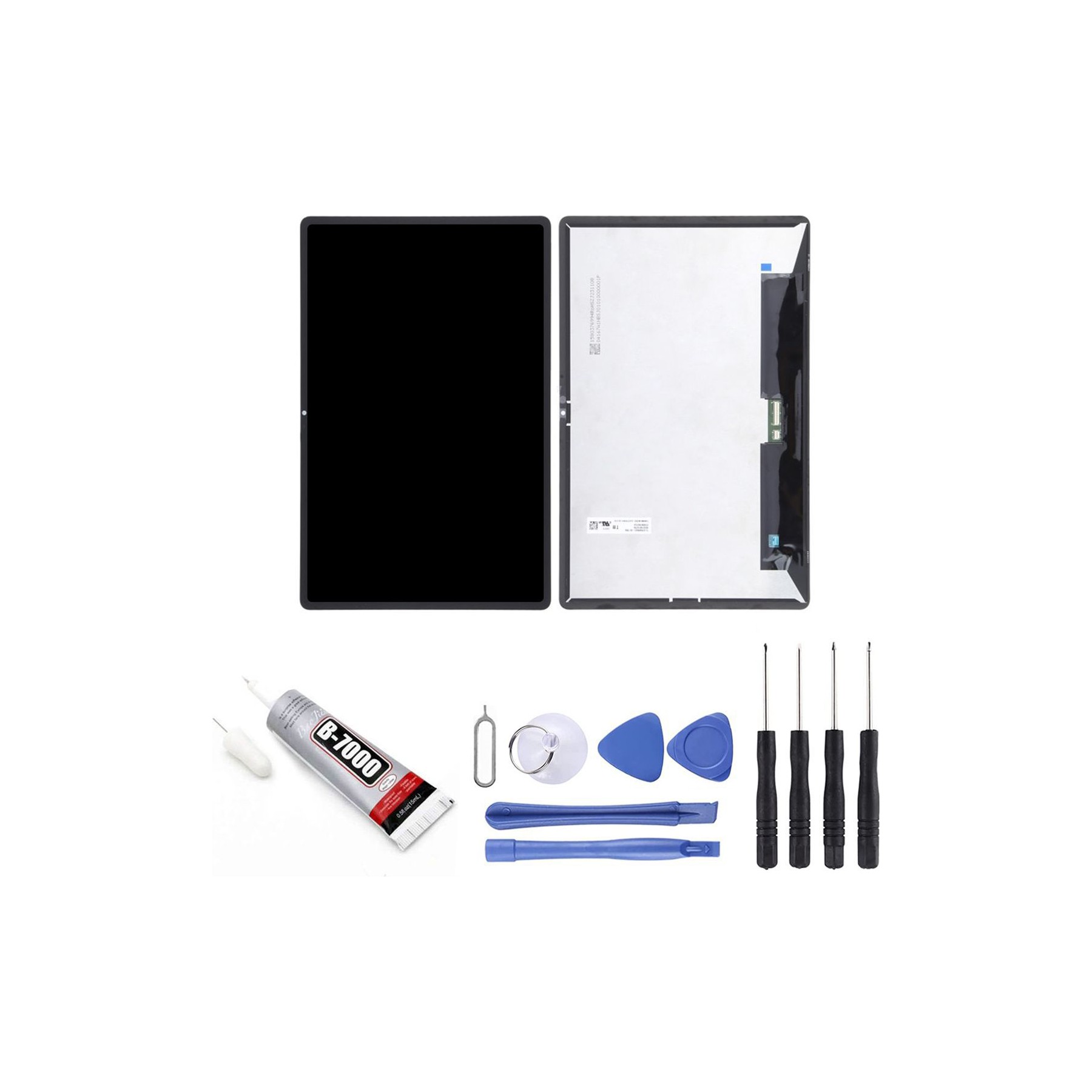 Afficheur VISIODIRECT vitre lcd pour Lenovo TAB P12 2023 noir