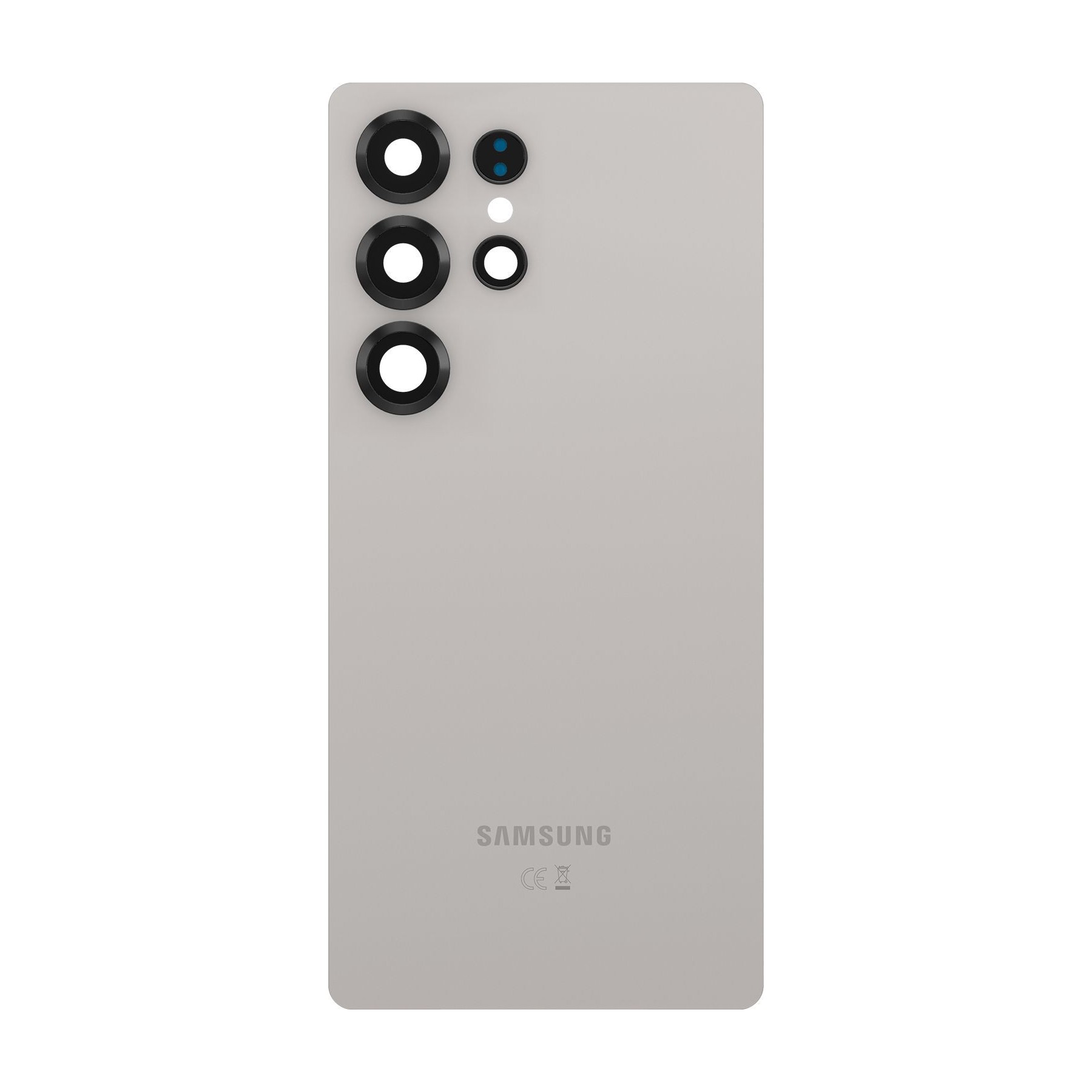 Pièce détachée SAMSUNG Arrière Galaxy S25 Gris Titane