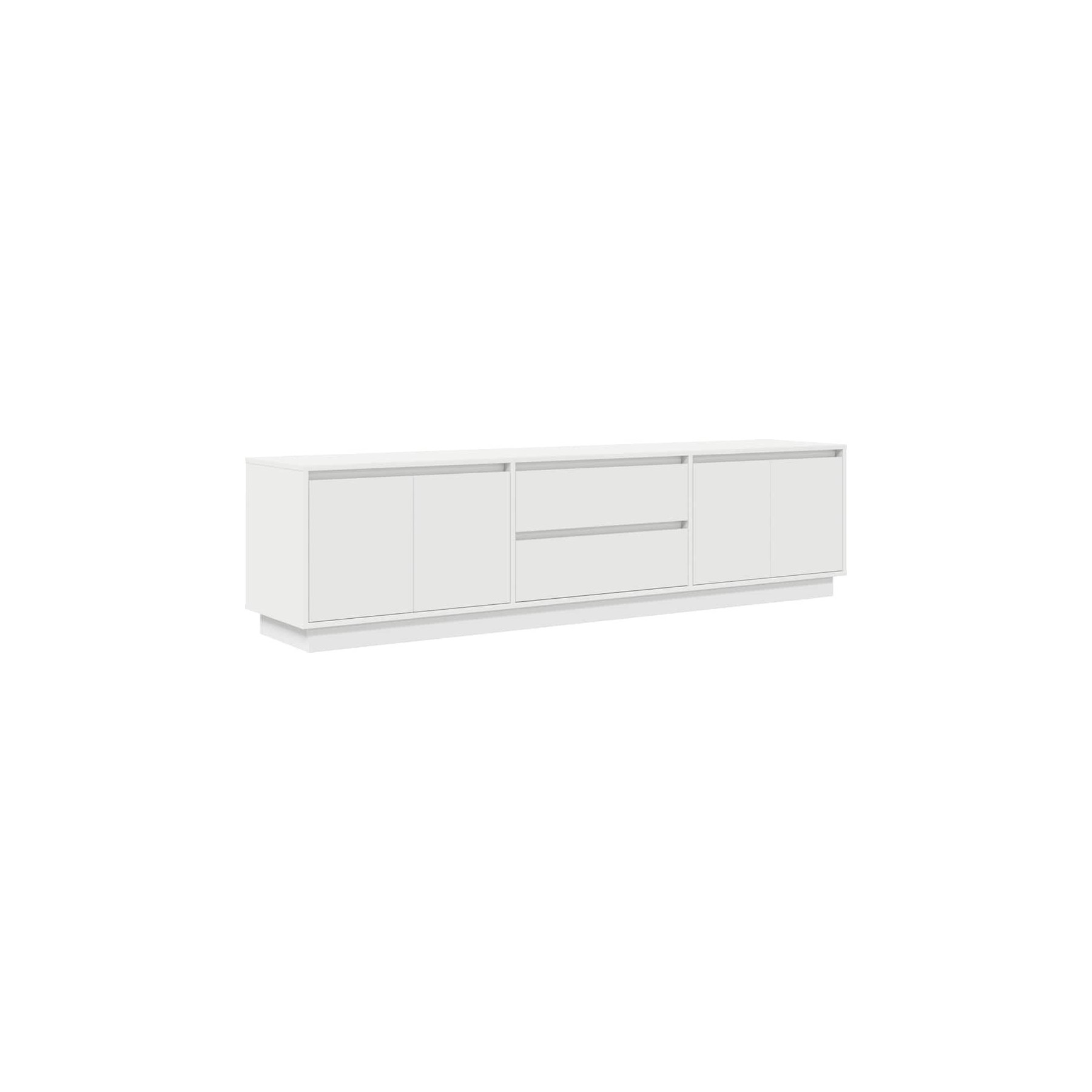 Meuble TV HELLOSHOP26 Meuble TV avec lumières LED 193,5 x 41 x