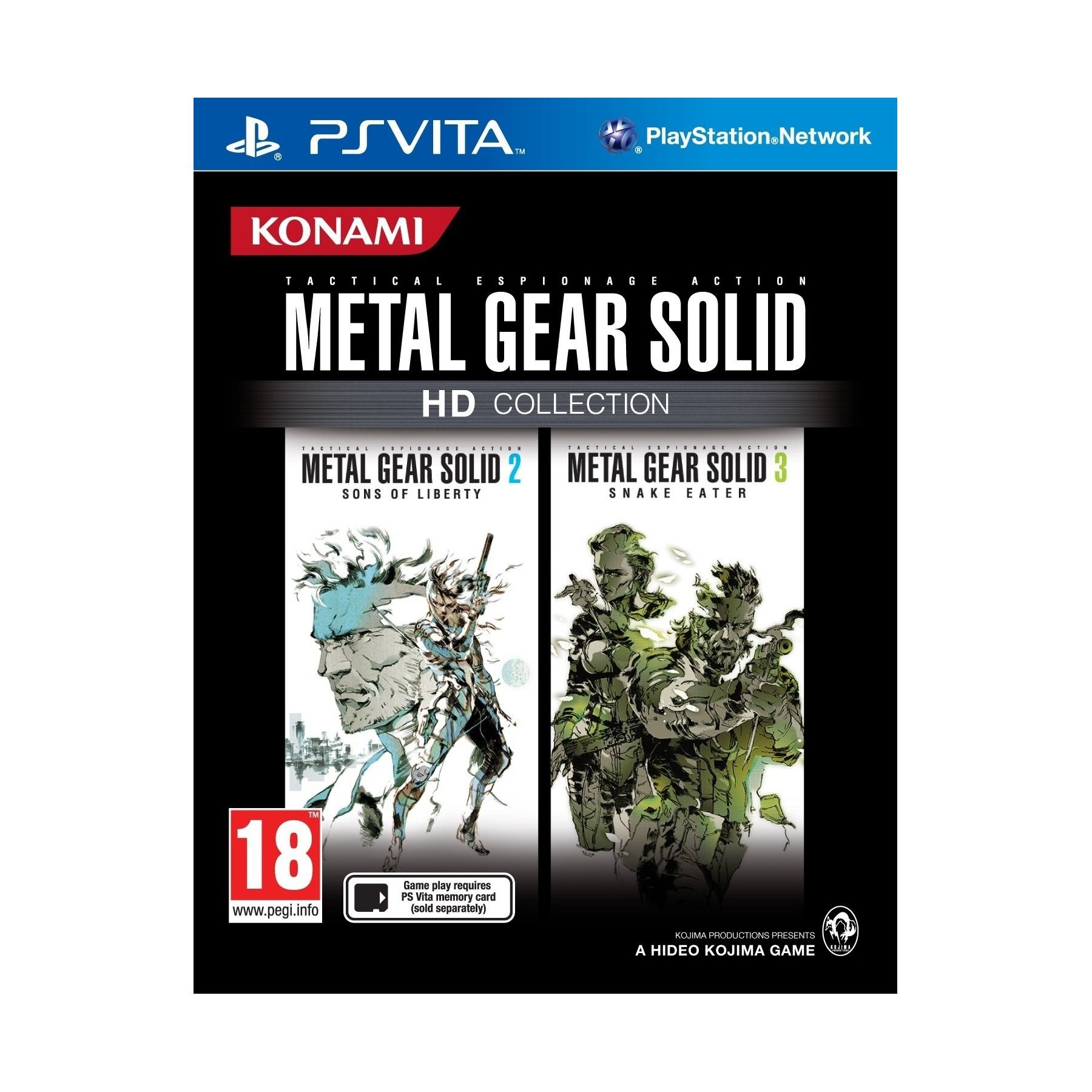 Jeu PS Vita KONAMI Metal Gear Solid HD