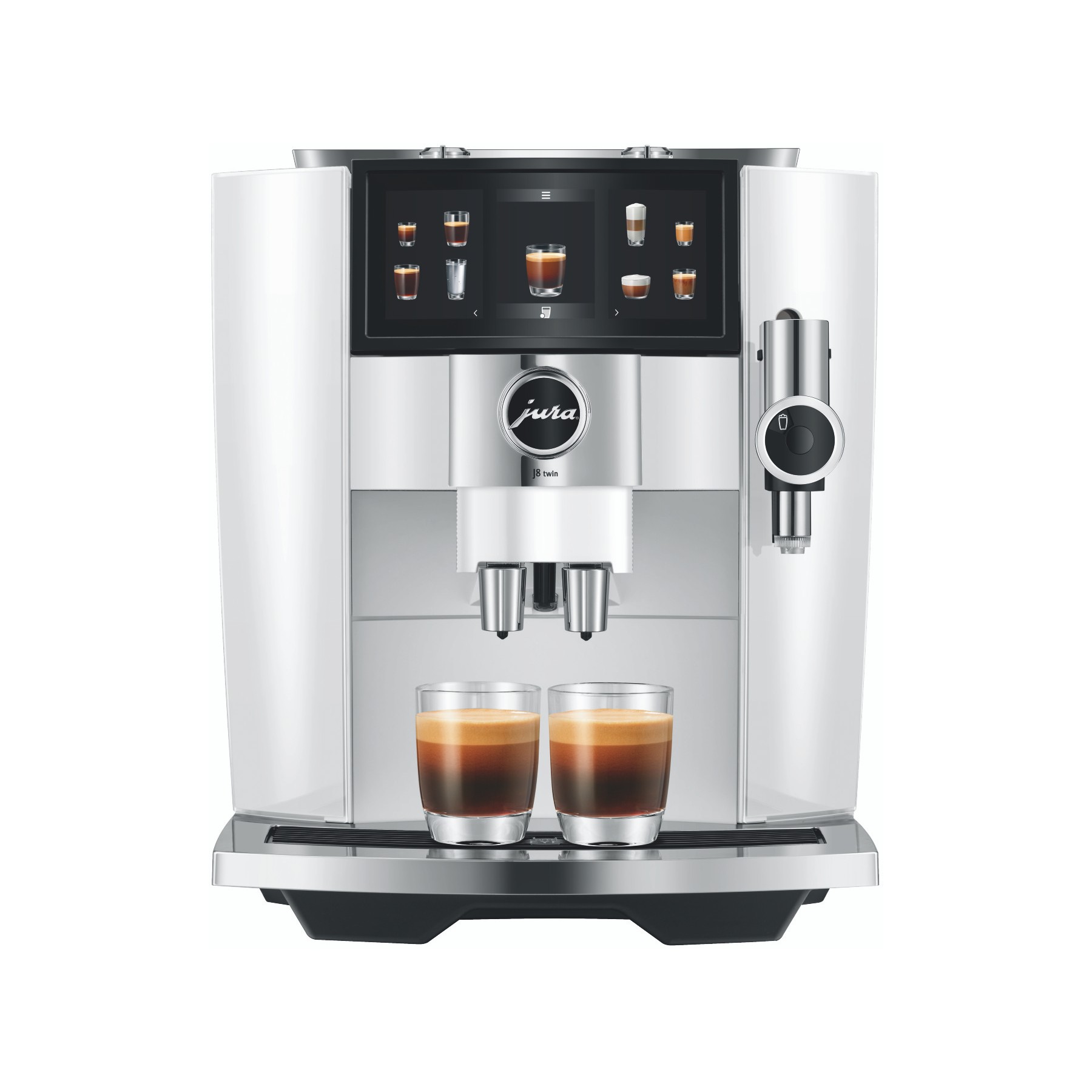 Expresso Broyeur JURA J8 twin Diamond White (EA)