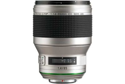 Objectif pour Reflex PENTAX HD-D FA*85mm F1.4ED SDM AW Silver