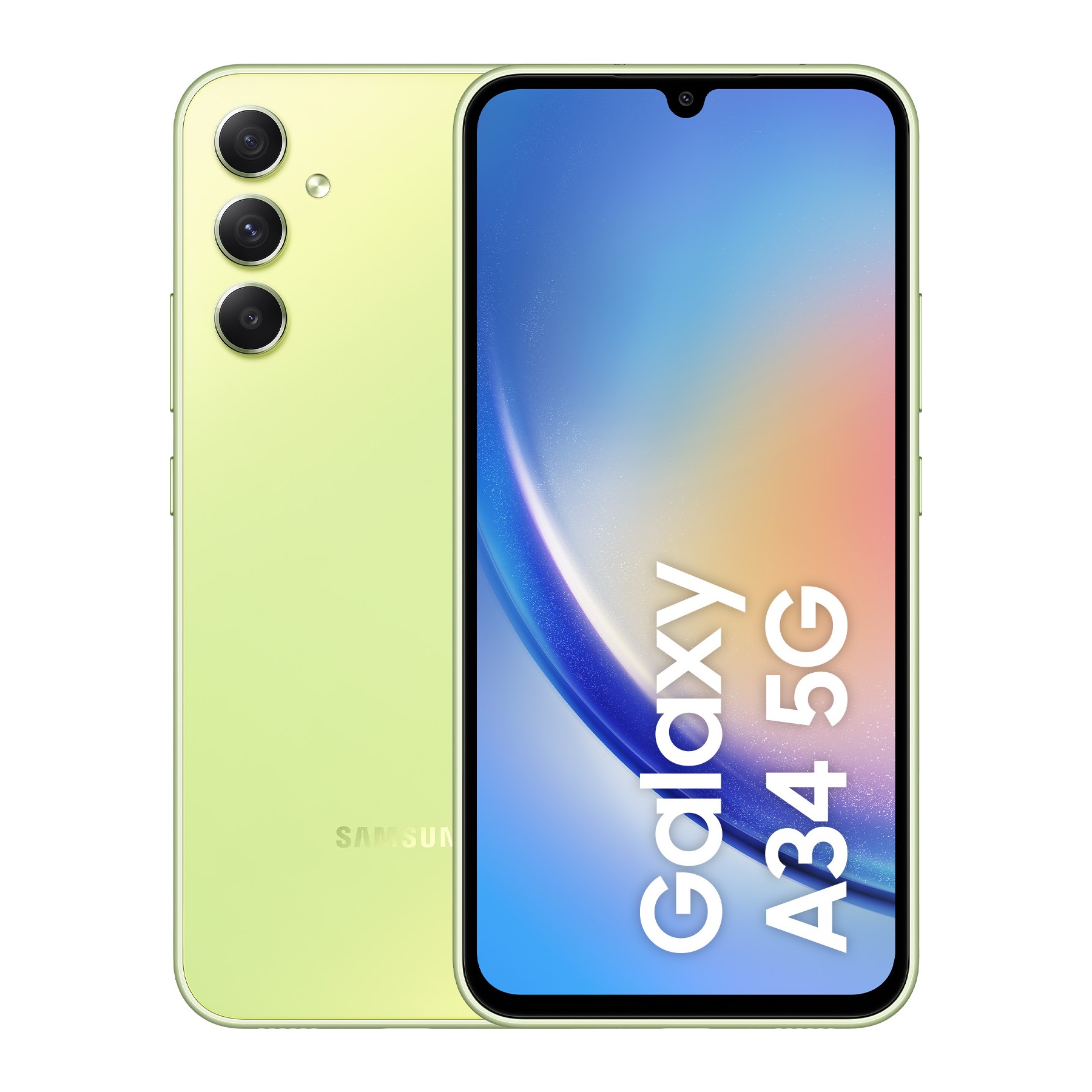 Smartphone SAMSUNG Galaxy A34 Lime 128Go 5G Reconditionné