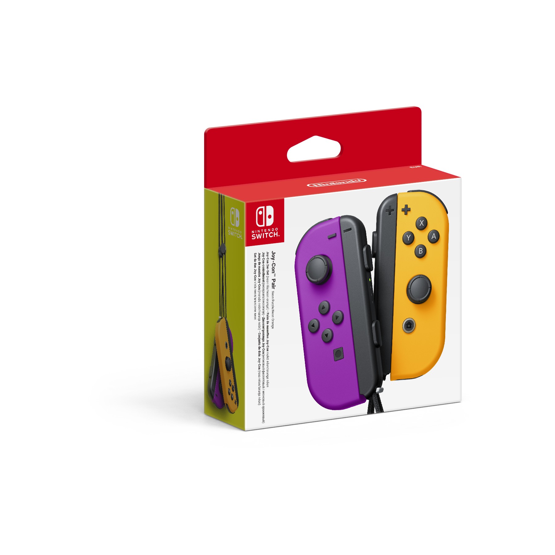 Manette NINTENDO Paire de Manettes Joy-Con Violet/Orange