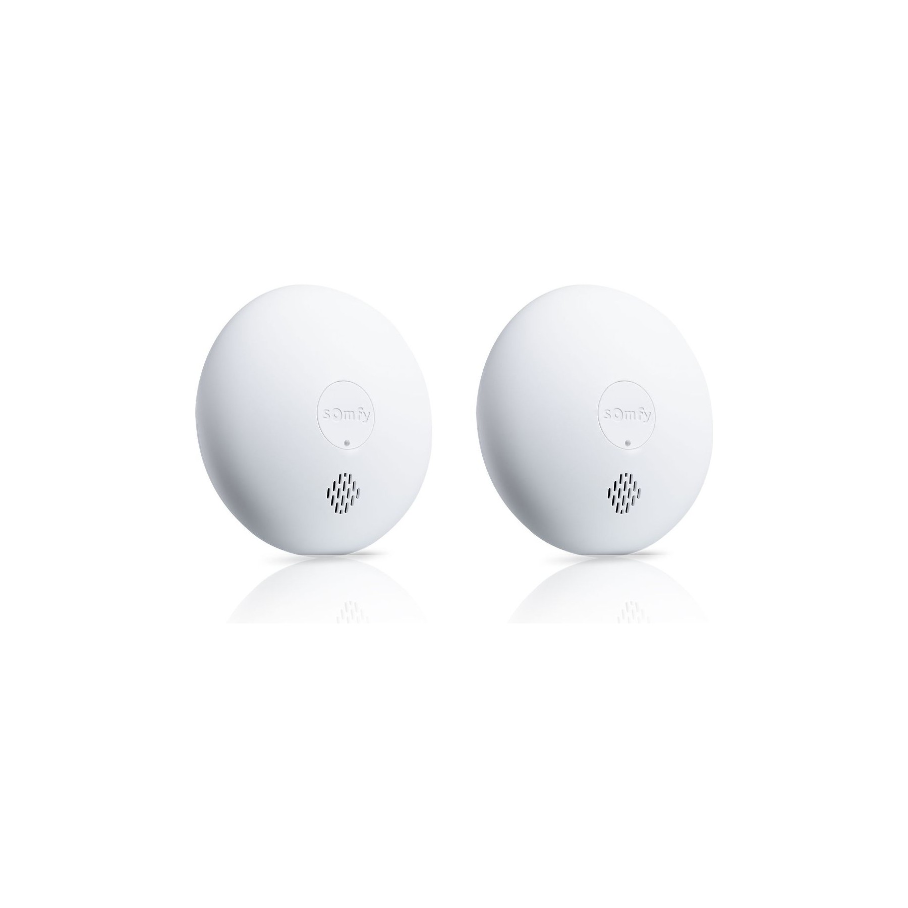 Détecteur de fumée SOMFY Lot de 2 détecteurs de fumée