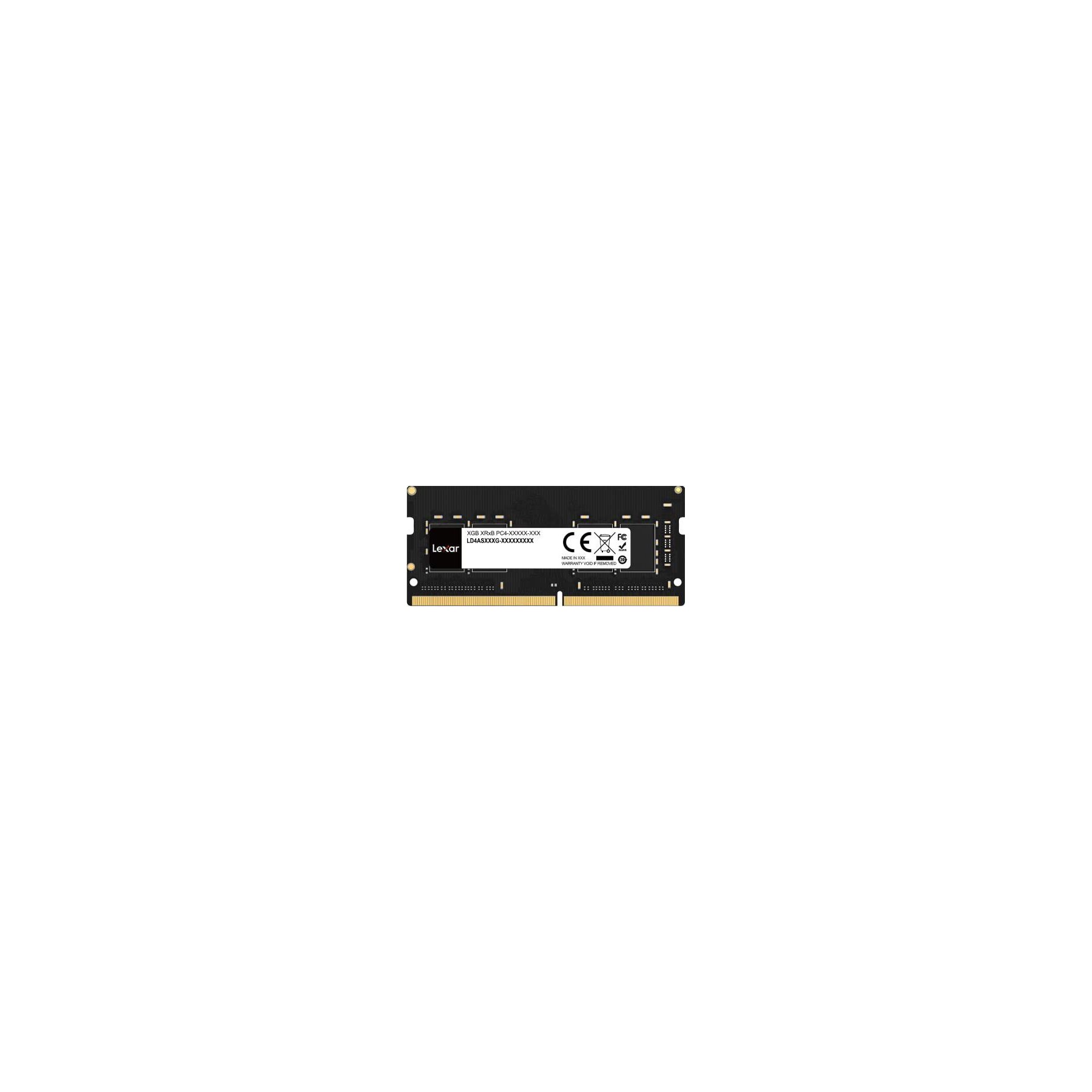 Mémoire vive LEXAR SODIMM DDR4 8 Go 3200 Mhz