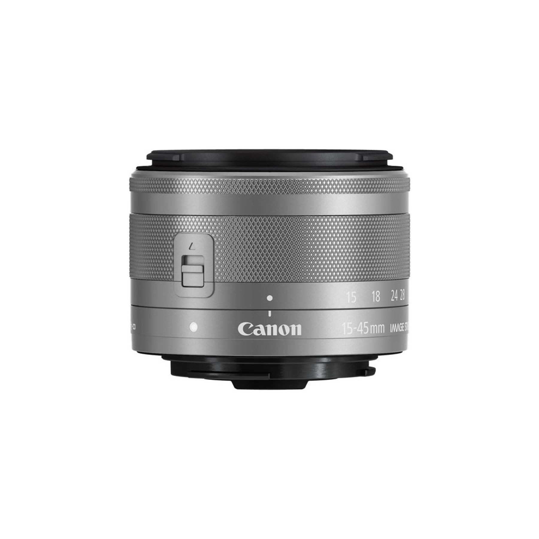 Objectif pour Hybride CANON EF-M 15-45mm f3.5-6.3 IS STM Argent Reconditionné