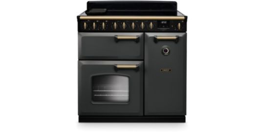 Piano de cuisson induction FALCON NGC TAB IND 90 CM ARDOISE LAITON ANTIQUE