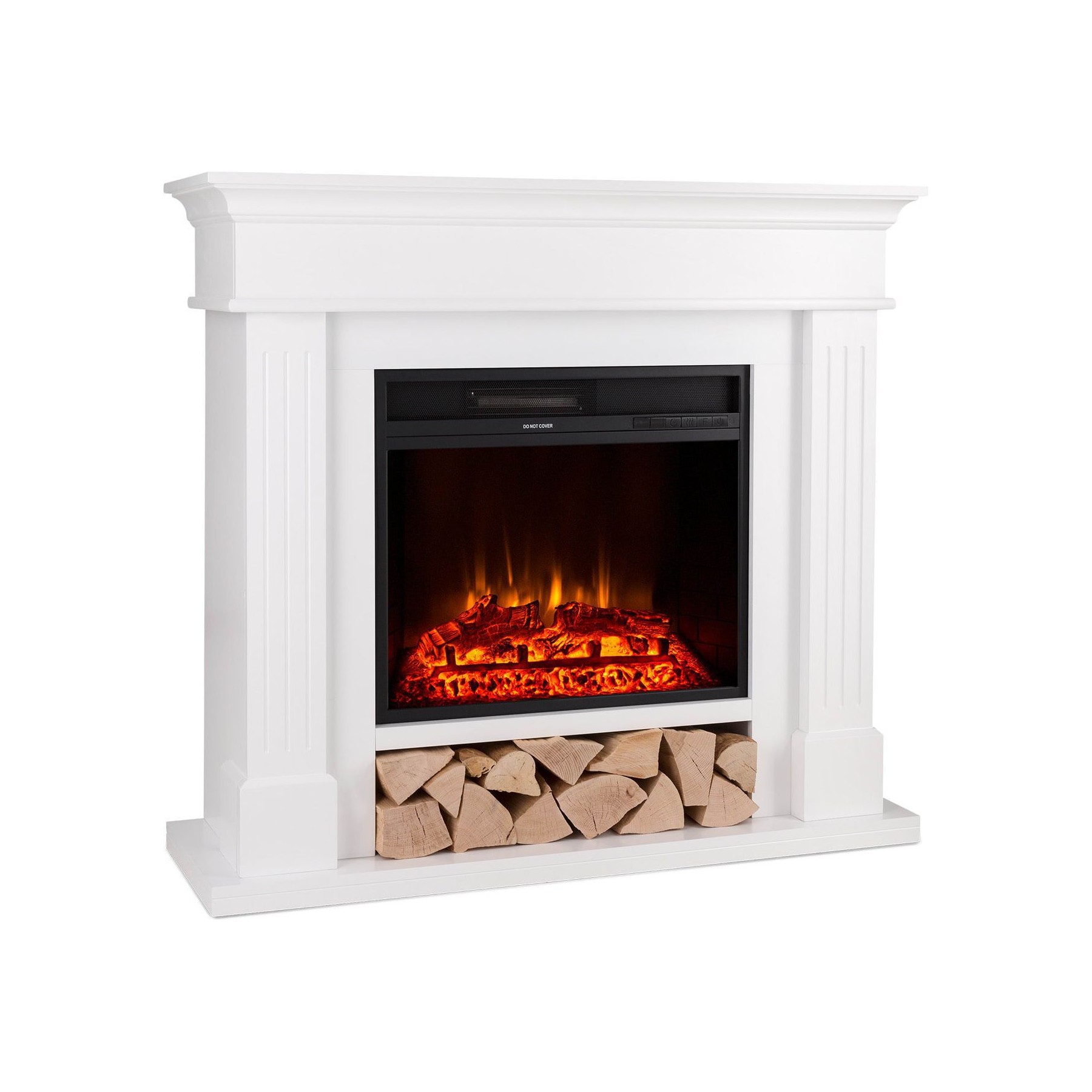 Chauffage électrique KLARSTEIN Las Pilas 900/1800 W télécommande Blanc