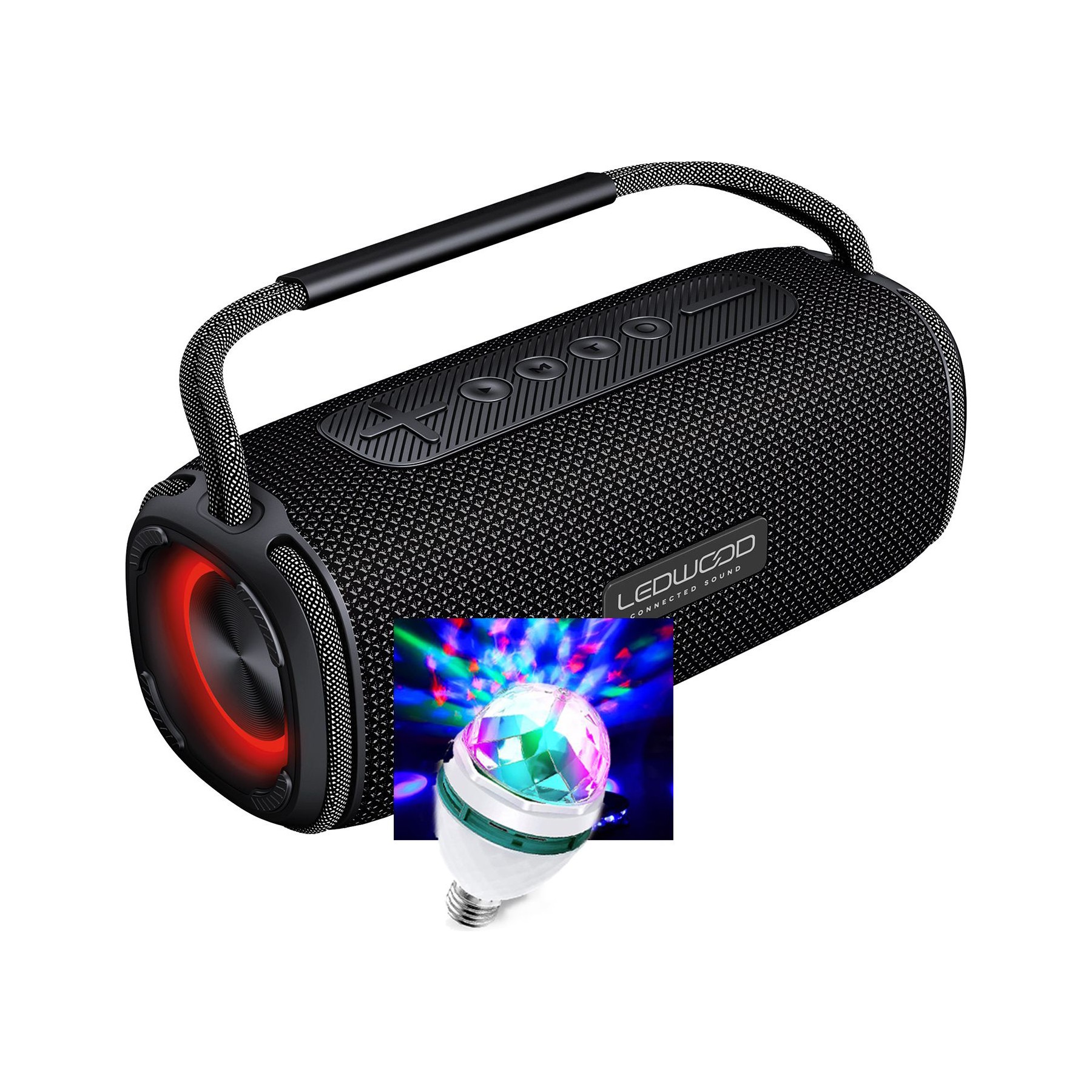 Enceinte nomade LEDWOOD Enceinte sur batterieLedwood XTR160 Blac