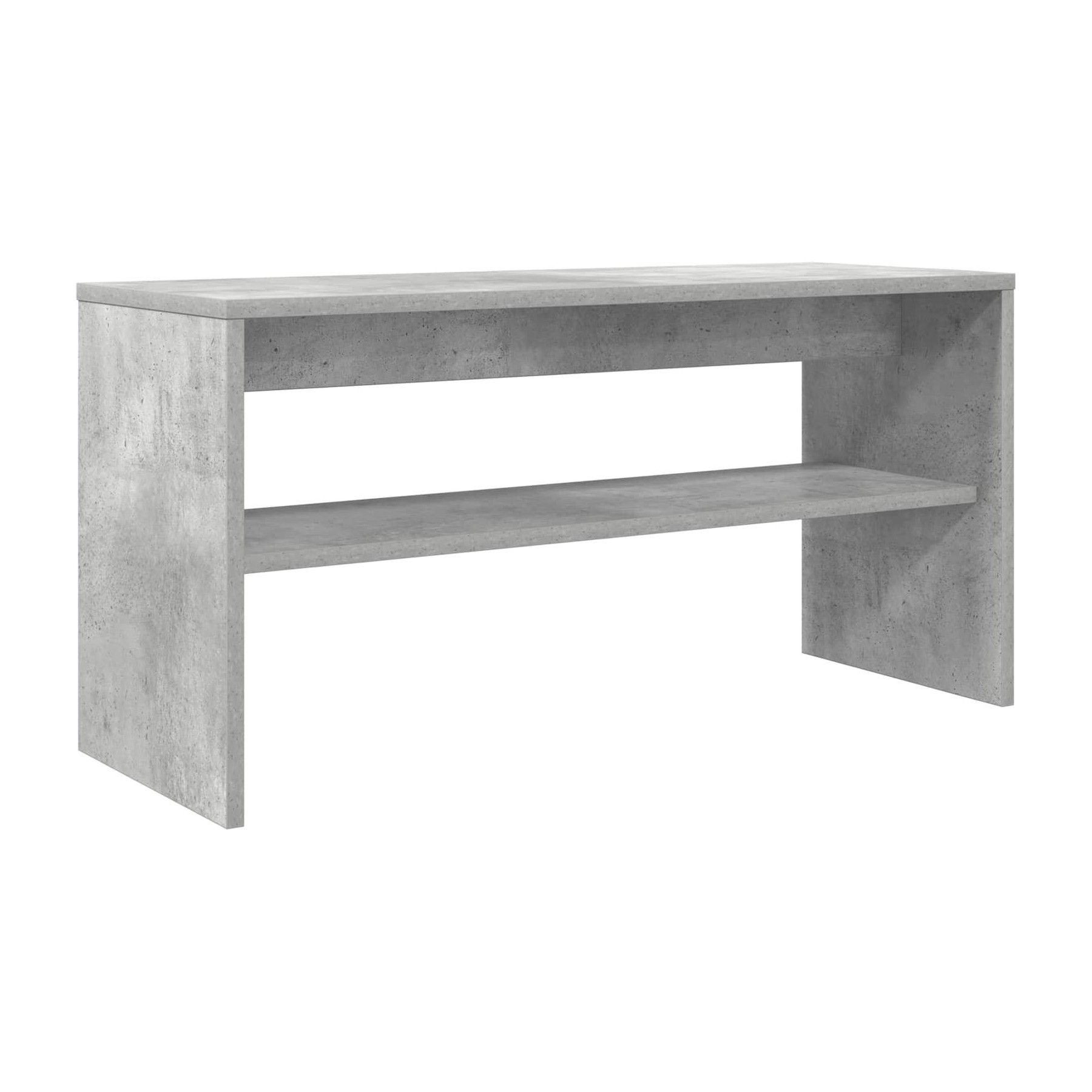 Meuble TV HELLOSHOP26 Meuble TV moderne rectangulaire rangemen
