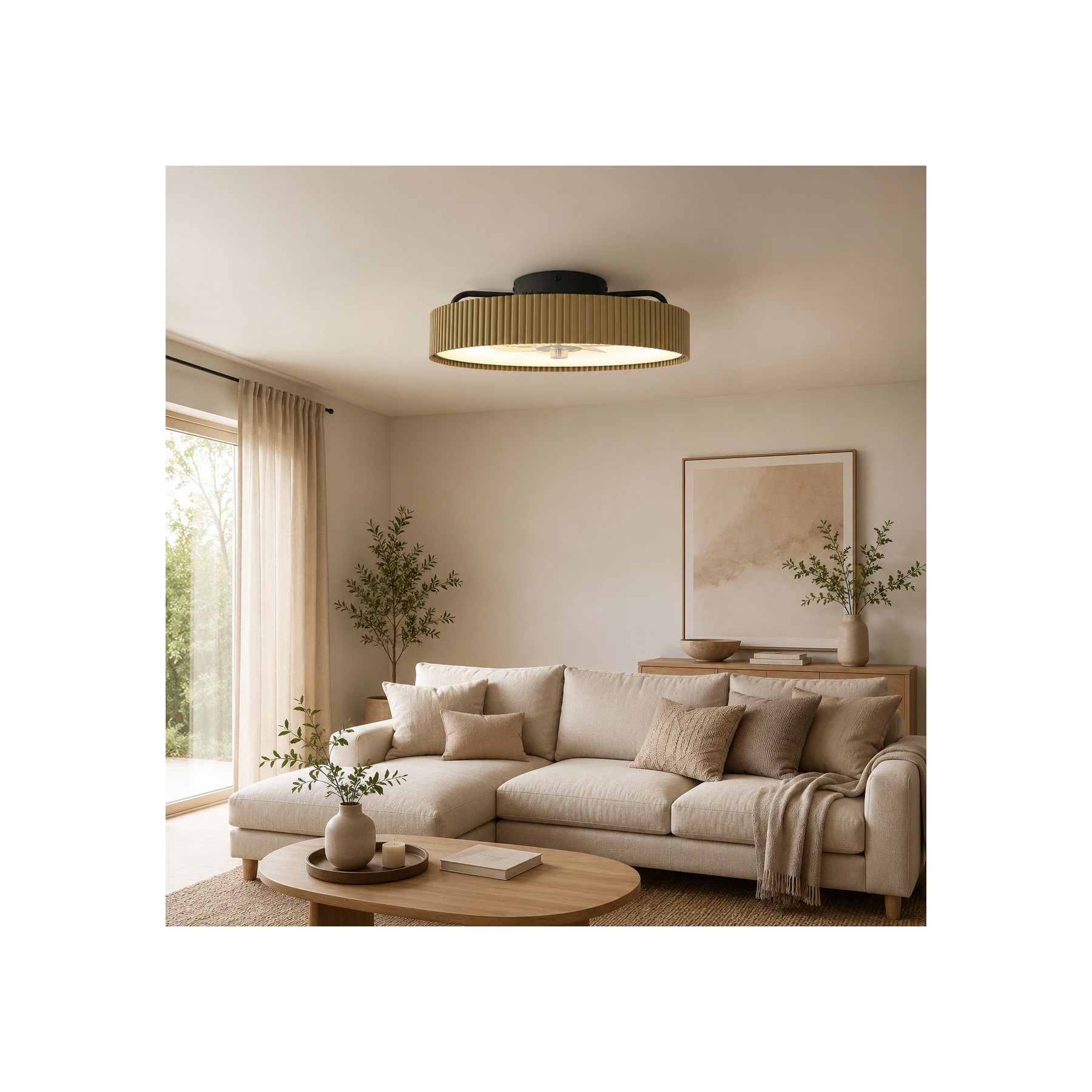Ventilateur plafonnier THOMSON Ventilateur plafonnier avec lumière ALMA