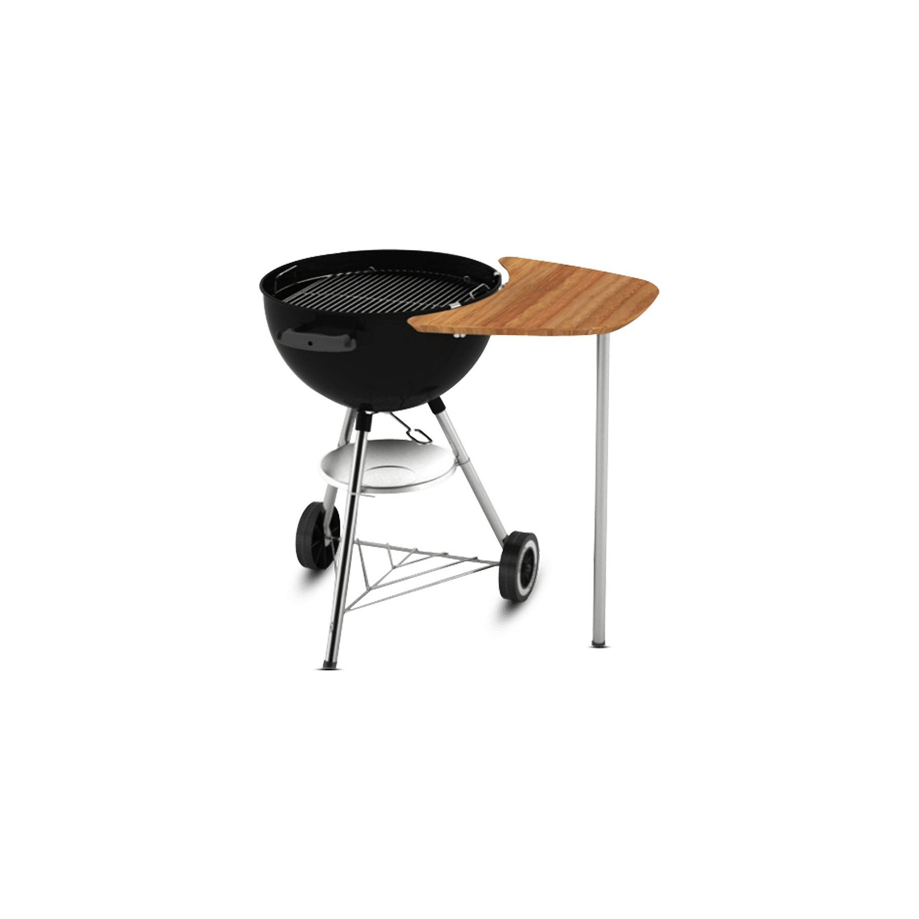 Ustensile barbecue WEBER Plan de travail en bambou pour barbecue