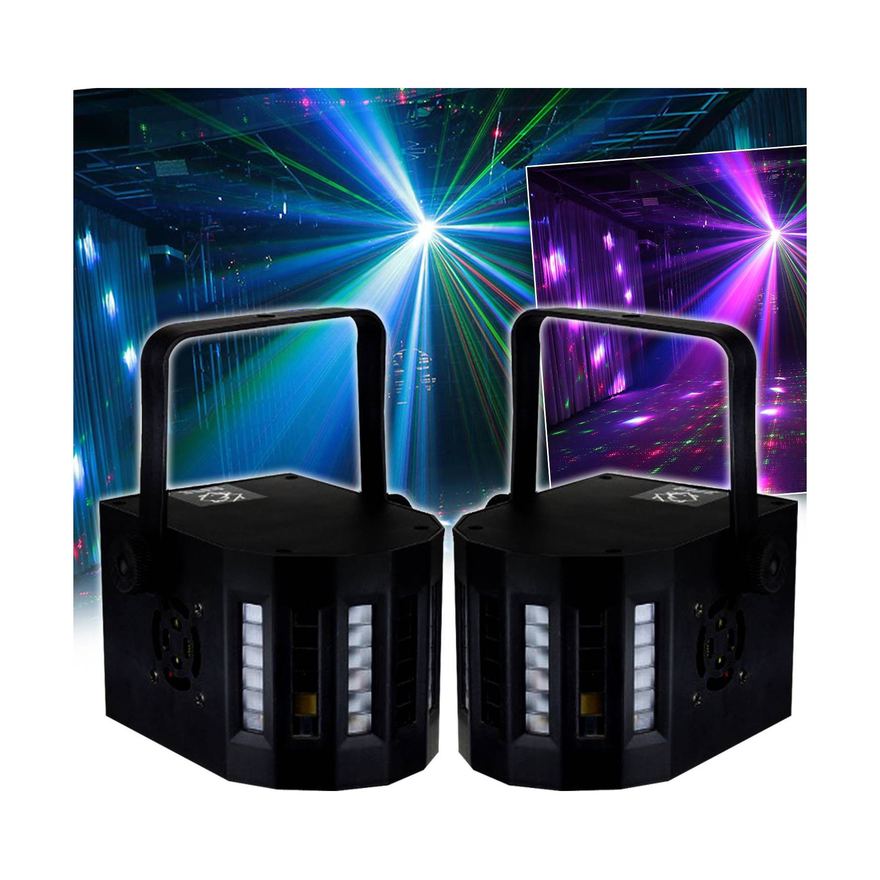 Jeu de lumières LYTOR PACK Jeux de lumière Sono DJ LIGHT 2 EFF