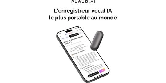 DICTAPHONE PLAUD NotePin Cosmic Gray