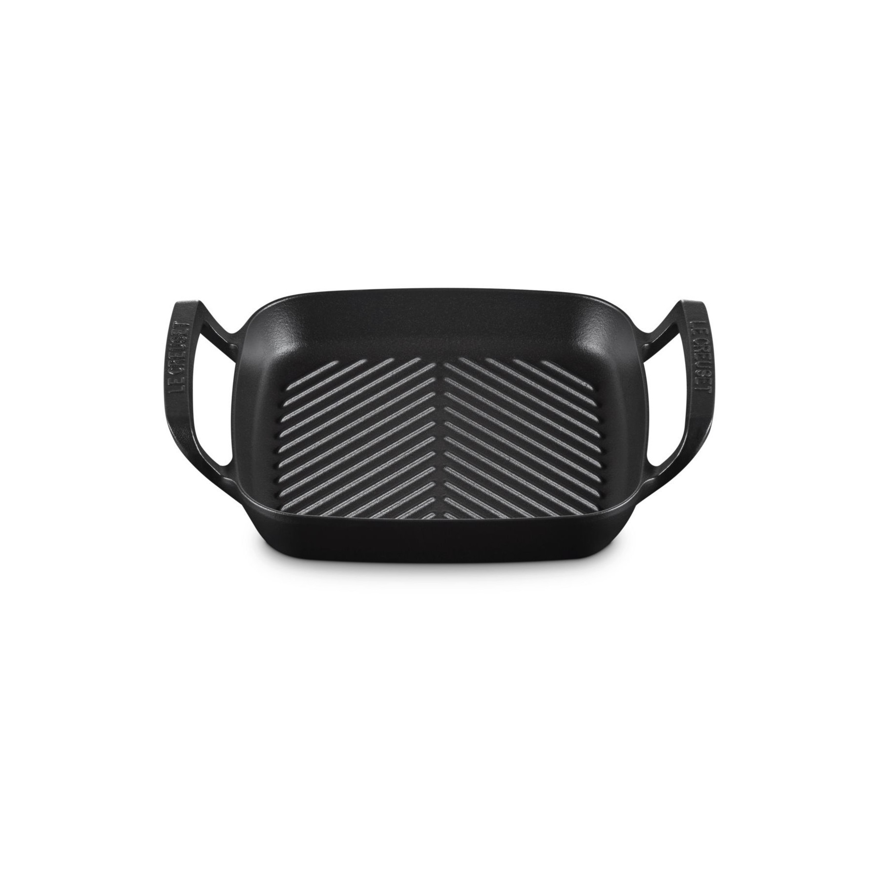 Plancha pour barbecue LE CREUSET collection barbecue 26cm noir mat