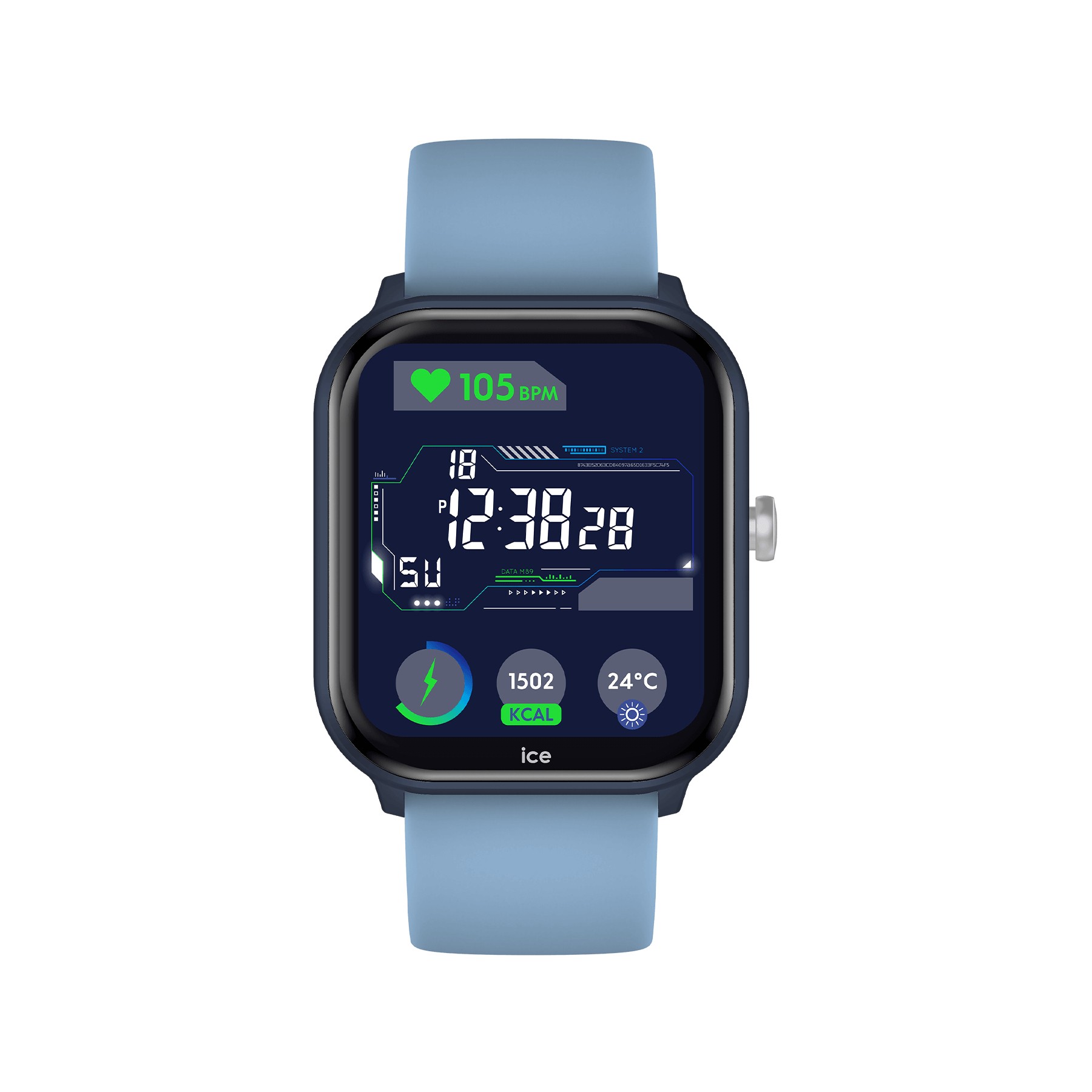 Montre connectée ICEWATCH Ice Smart Junior 3.0 Bleu/Bleu Clair