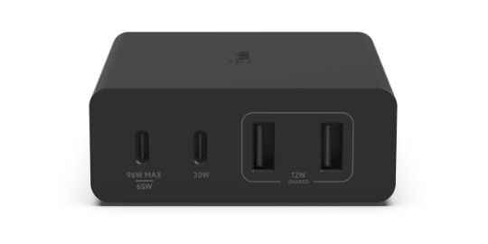 Chargeur secteur BELKIN 4 ports 2 USB-C 2 USB-A 108W Noir