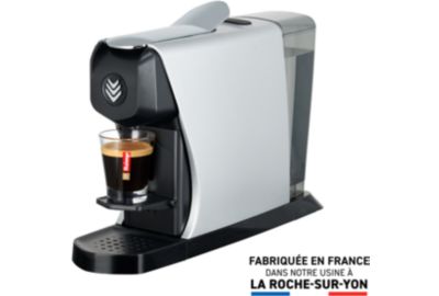 Cafetière à dosette MALONGO EOH GRIS METALLISE