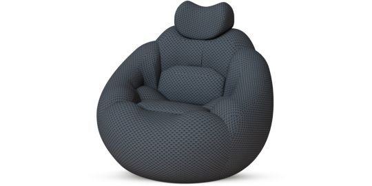Fauteuil MEDISANA Bubble sofa massant gris clair