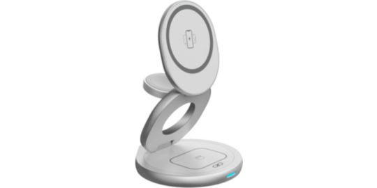 Chargeur induction FORCE POWER MagSafe pliable 3en 1 15W