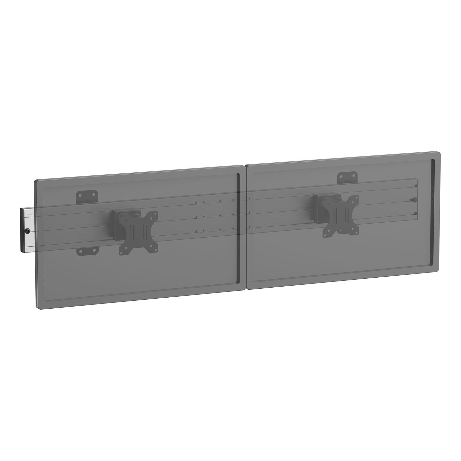 Support mural TV KIMEX mural menu board pour 2 écrans TV 32''