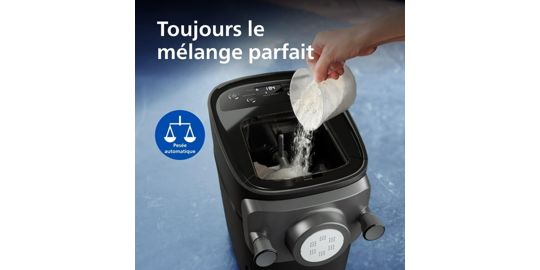 Machine à pâtes PHILIPS HR2665/96 Pasta maker noir, 10 formes, 200W