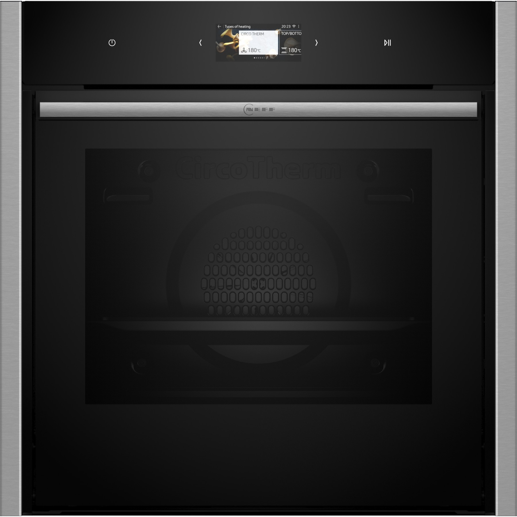 Four encastrable NEFF B64CS71N0 - Pyrolyse - Hydrolyse - Chaleur pulsée - Porte froide - N90 Slide&Hide