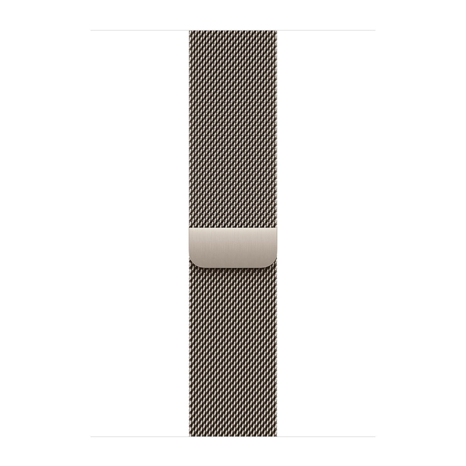 Bracelet APPLE 46 mm - S/M Milanais naturel