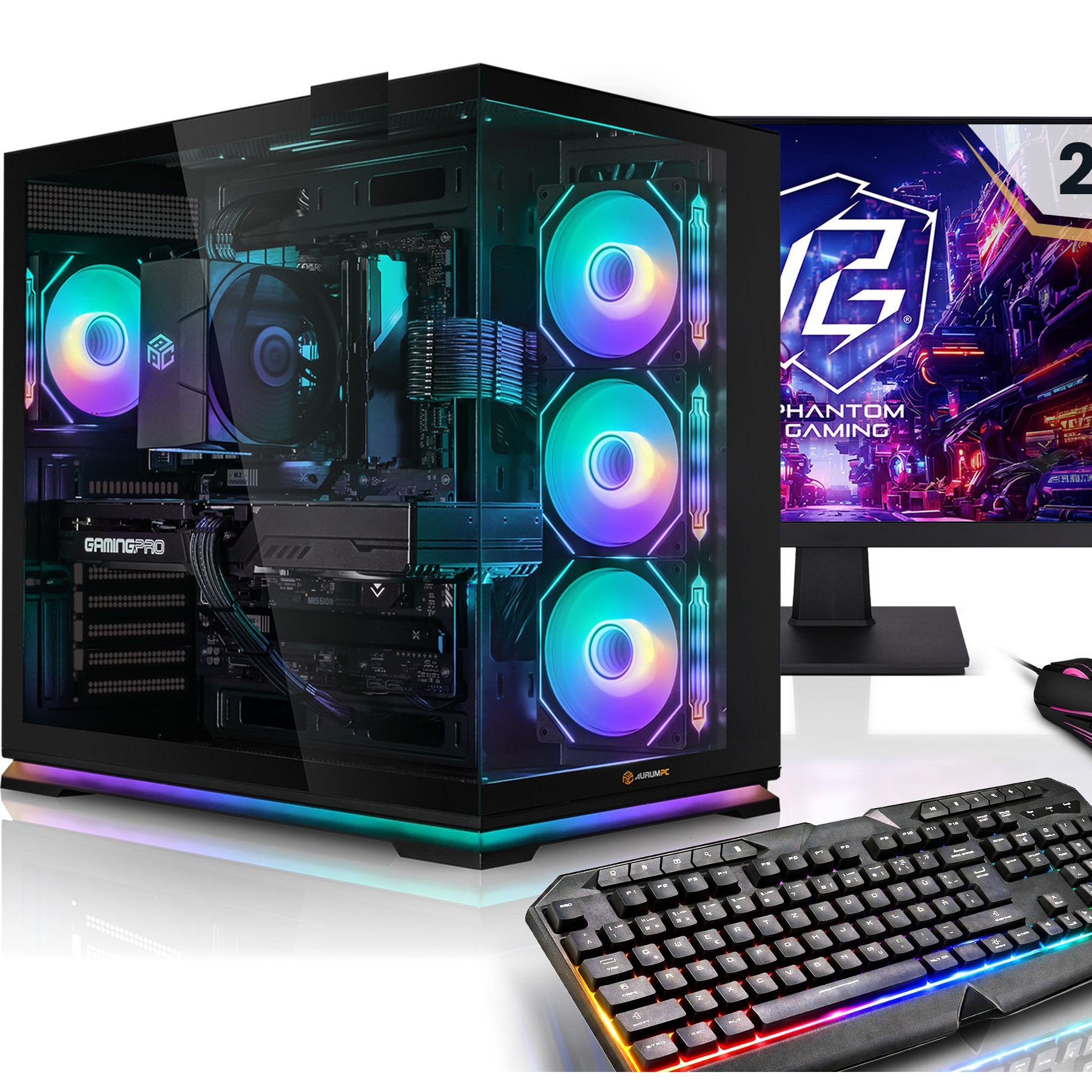 PC Gamer AURUMPC 27"12700KF+RTX5070+32Go RAM+Win11